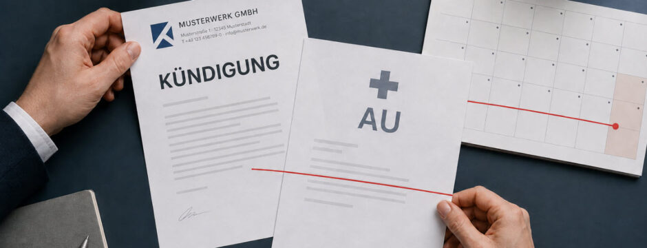 Krankheit und Kündigung